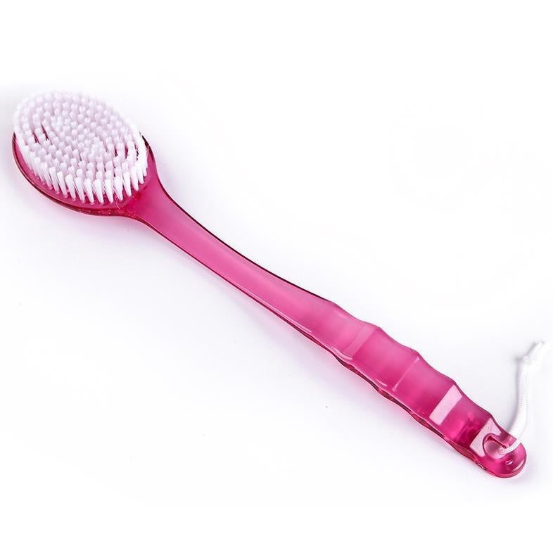 Long-Handle Soft Bristle Bath Brush