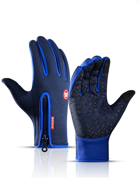 Thermal Sports Gloves – Fleece-Lined, Waterproof & Touch-Enabled