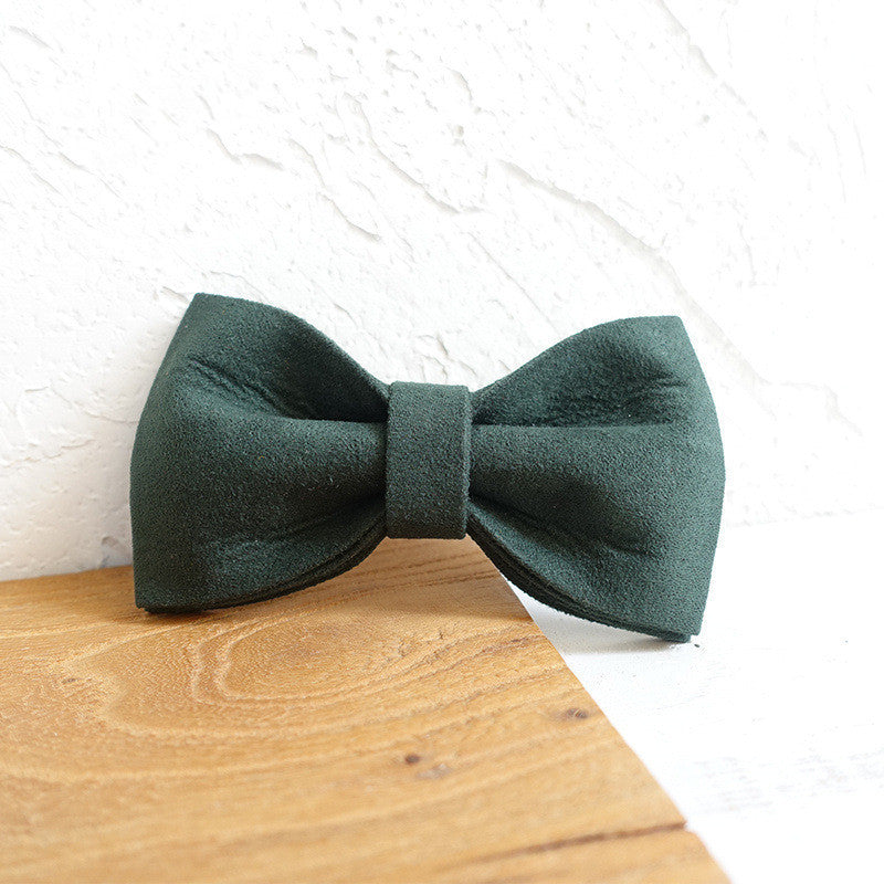 Stylish Pet Collar & Bow Tie With Leash
