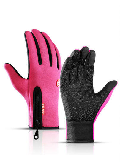 Thermal Sports Gloves – Fleece-Lined, Waterproof & Touch-Enabled