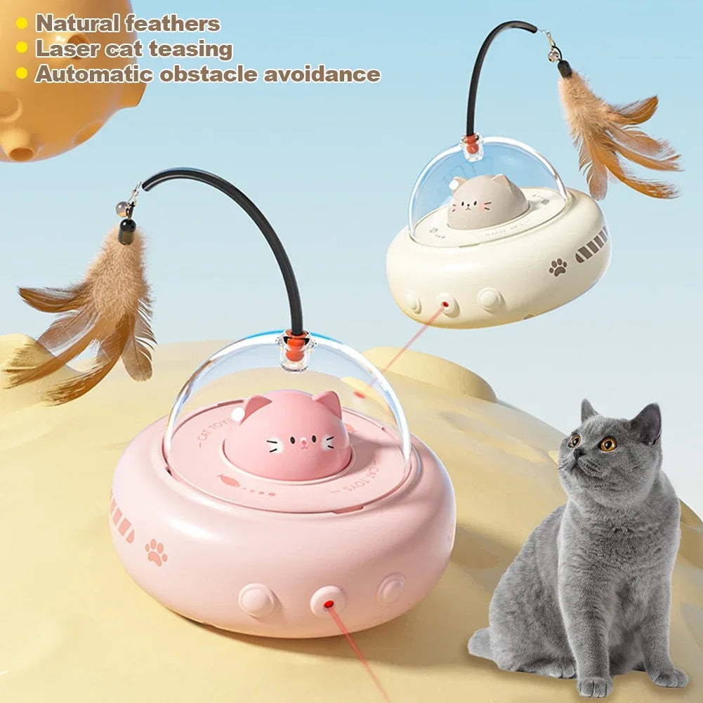 Interactive Cat Teaser Toy