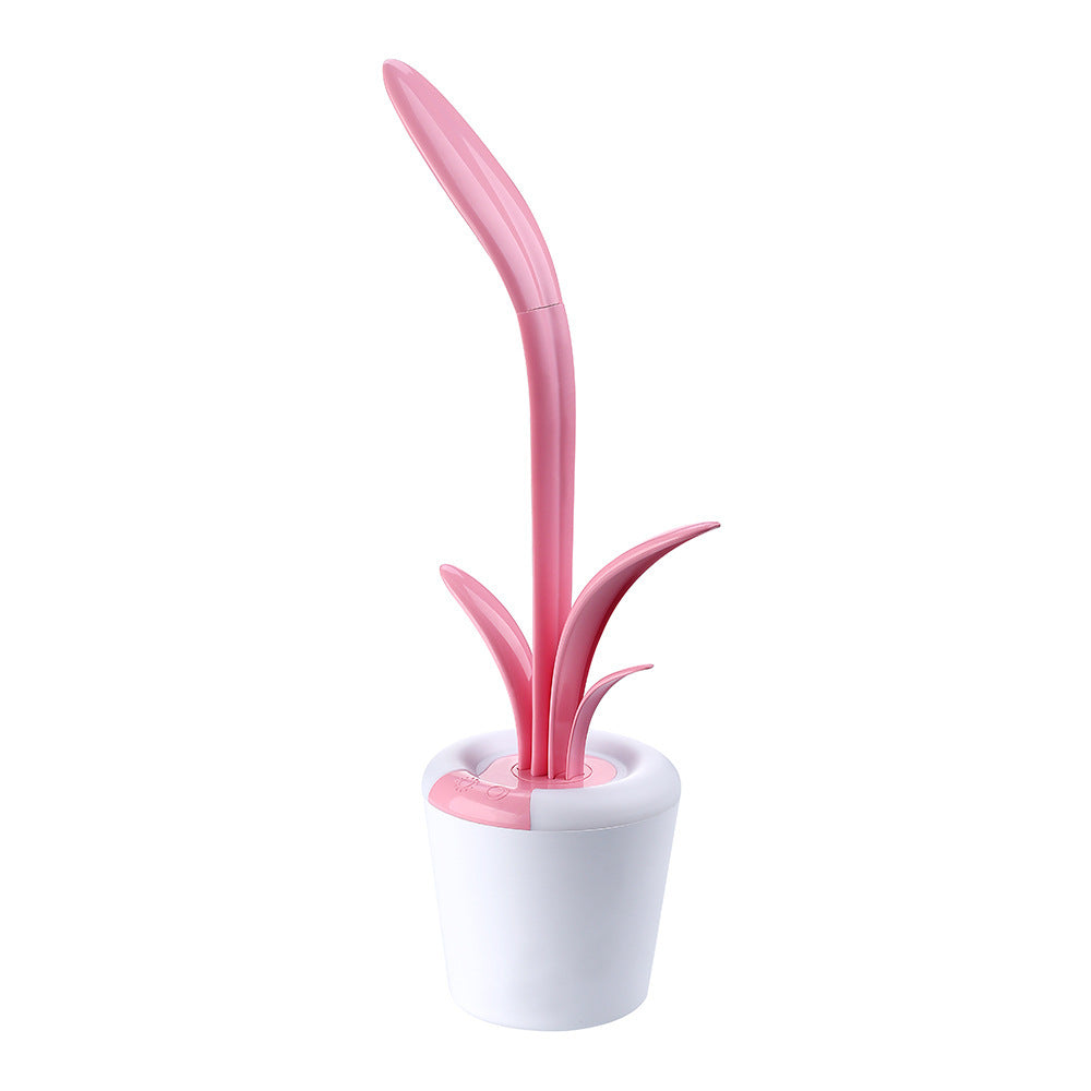 Modern Plant-Shaped LED Desk Lamp