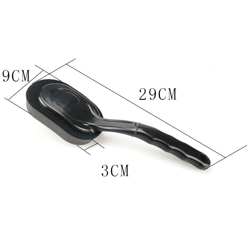 Tire Wax Applicator Brush with Extended Handle