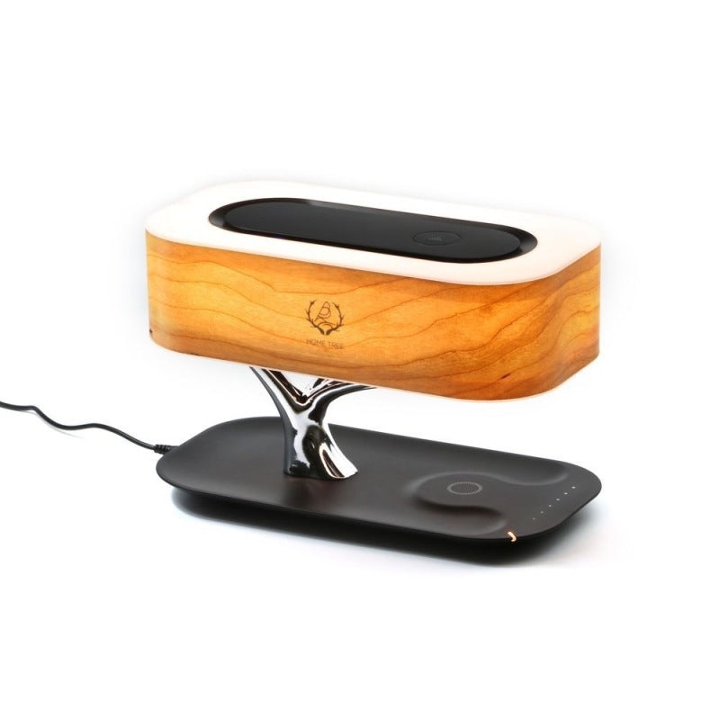 Luxury Smart Tree Lamp – Bluetooth Speaker, Wireless Charging & Dimmable Ambience