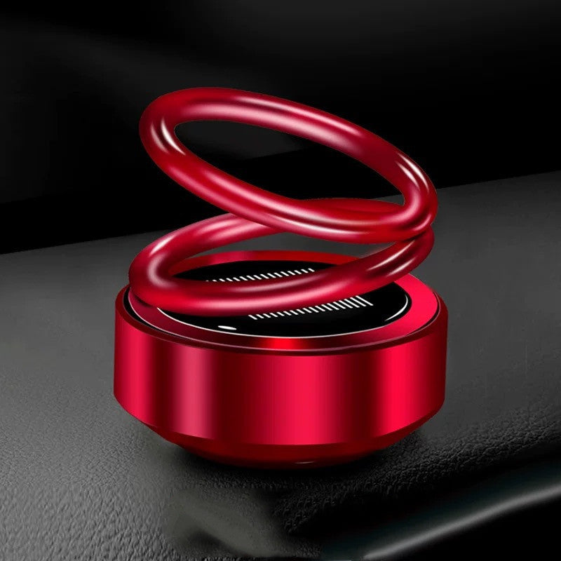 Solar-Powered Rotating Car Air Freshener