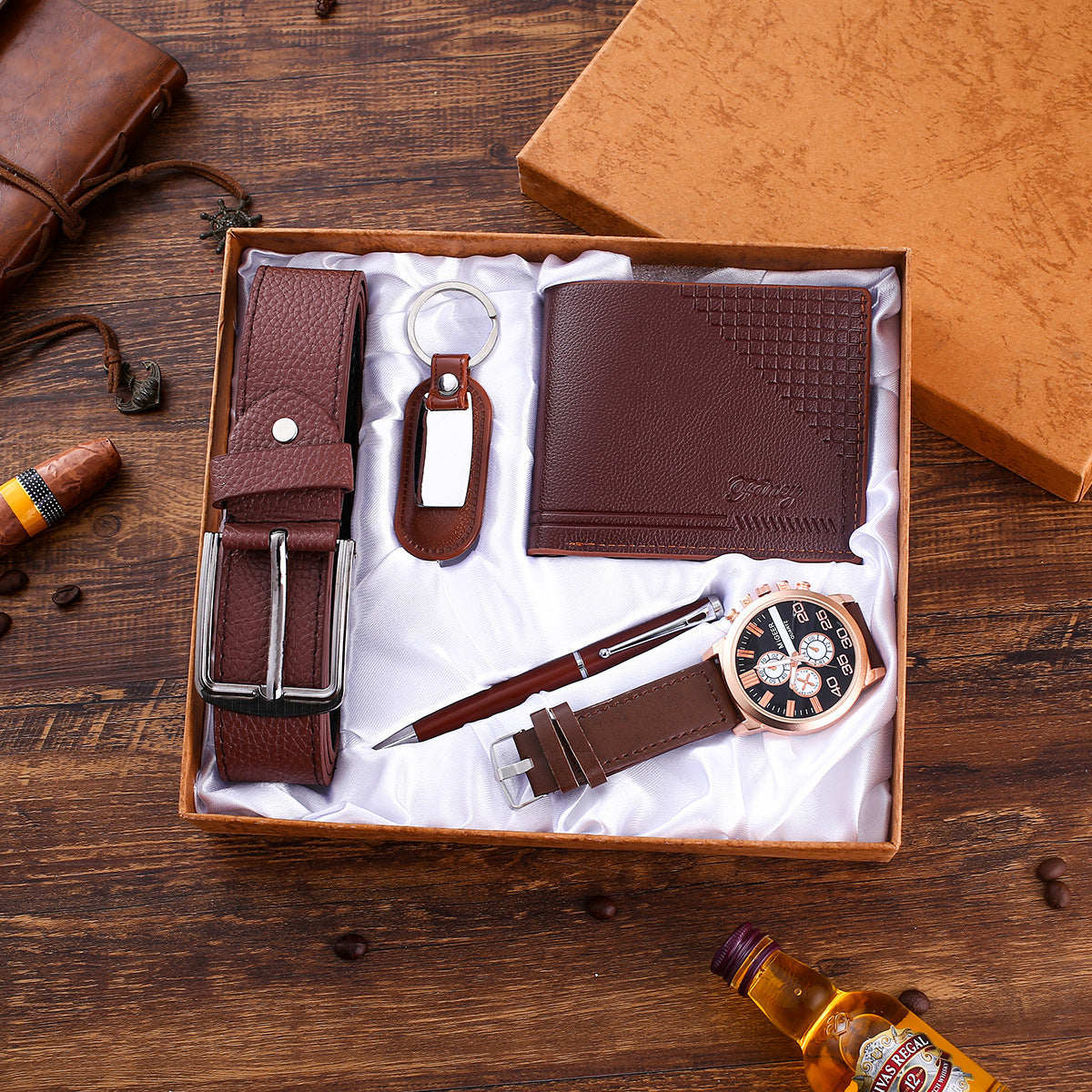 Leather Belt Gift Set – The Montclair Edition