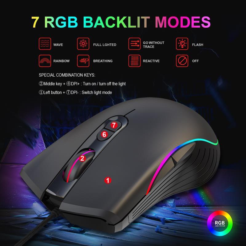 Neon Strike Wired Gaming Mouse