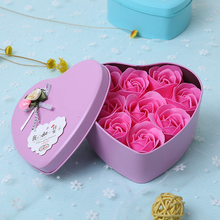 Soap Flower Gift Box