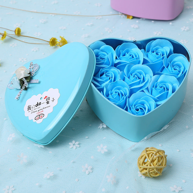 Soap Flower Gift Box