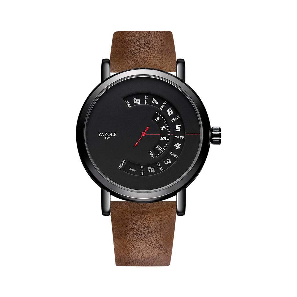 Durable Men’s Turntable Watch – Water-Resistant & Stylish