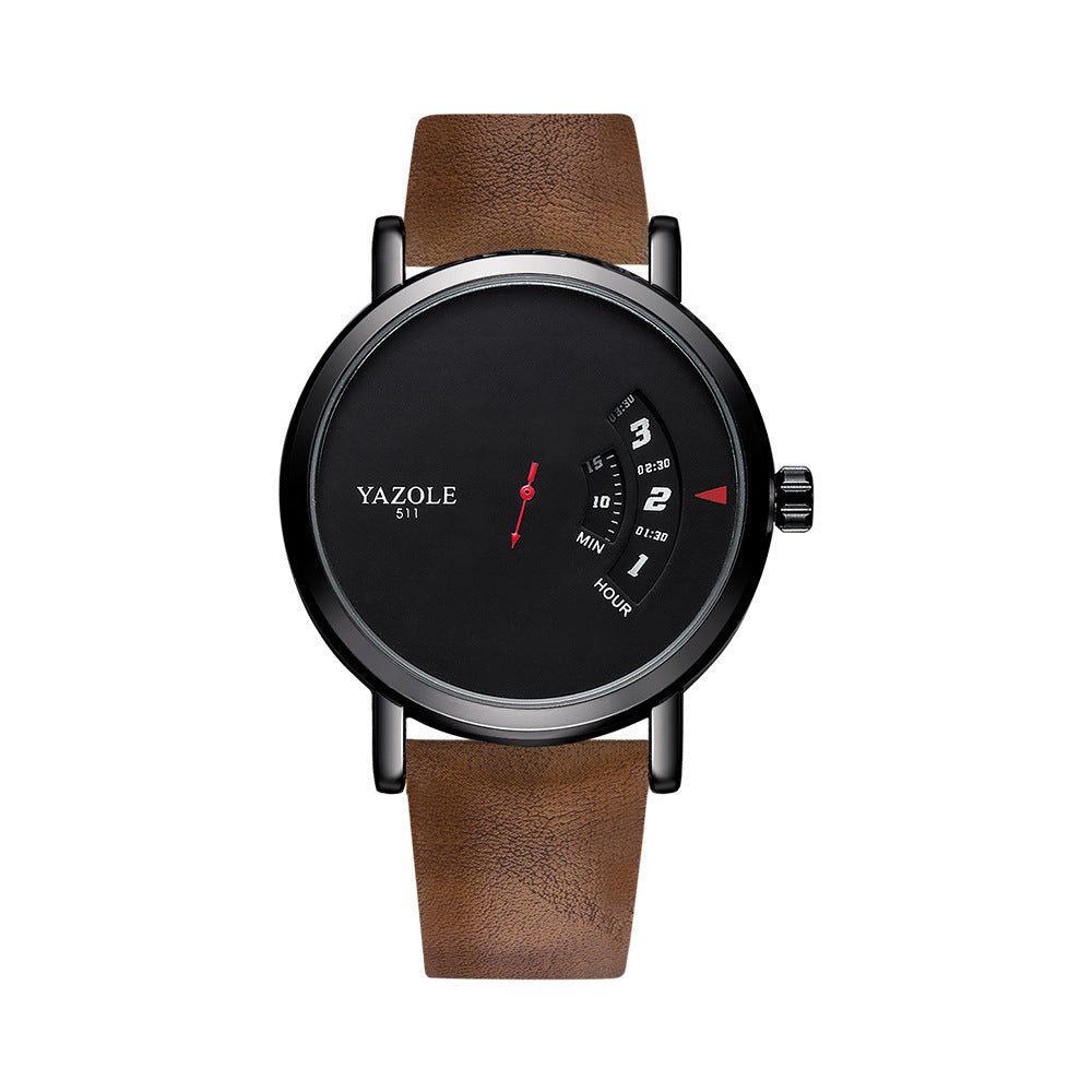 Durable Men’s Turntable Watch – Water-Resistant & Stylish