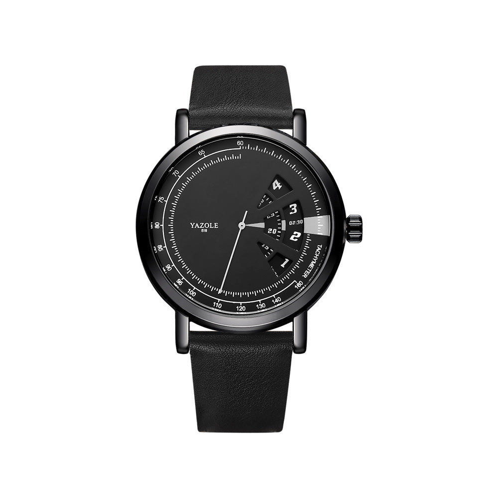 Durable Men’s Turntable Watch – Water-Resistant & Stylish