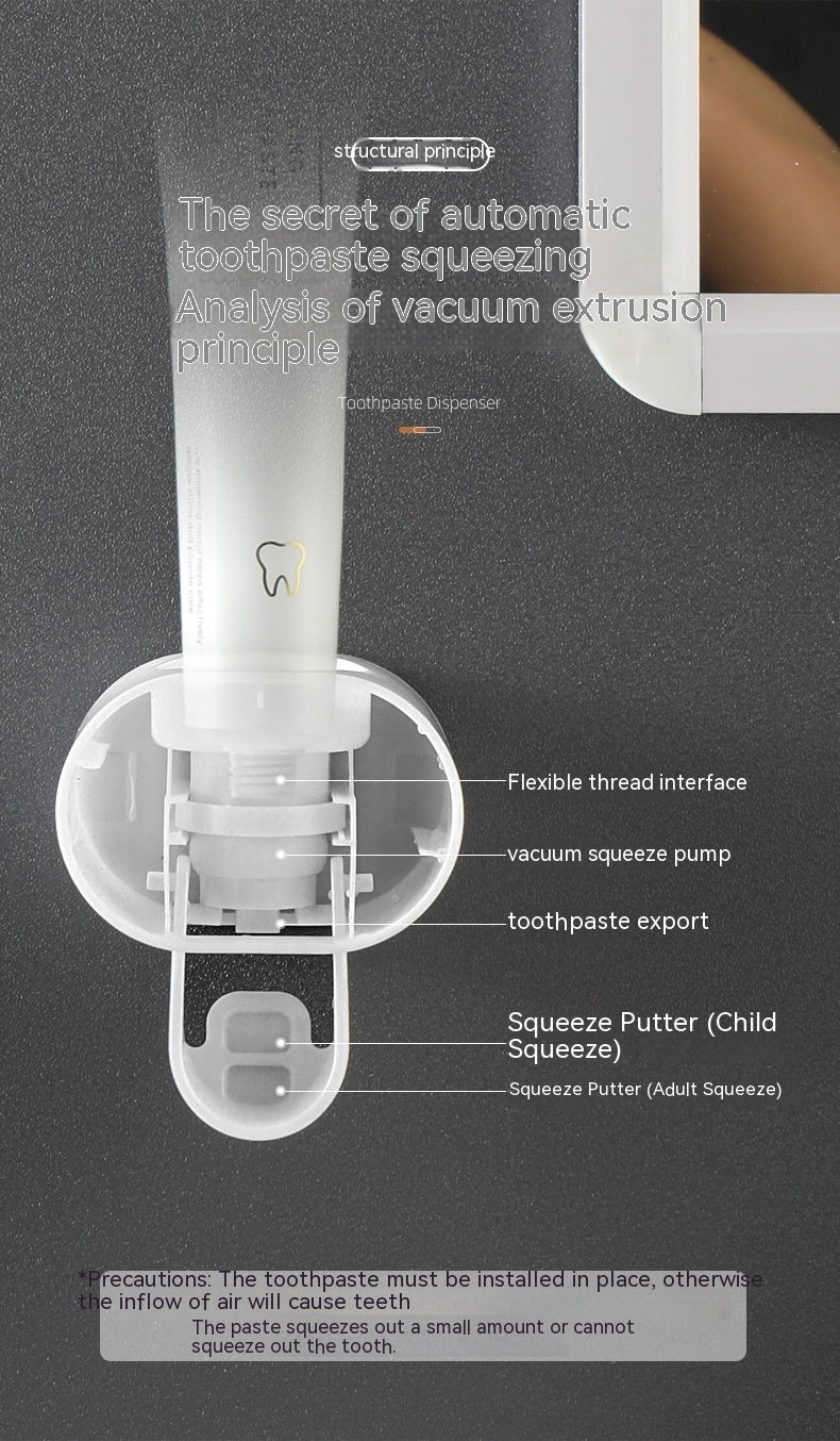 Automatic Multifunctional Toothpaste Dispenser