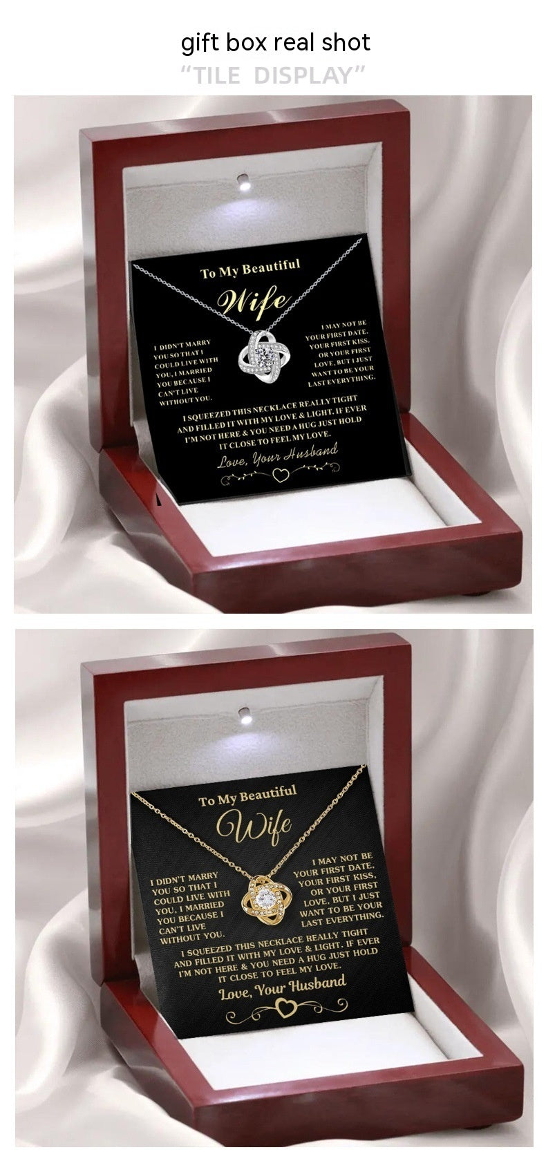 Eternal Star Silver Diamond Necklace