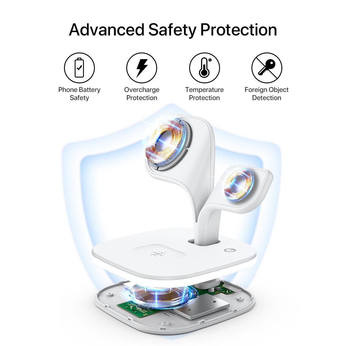 5-in-1 Magnetic Wireless Charging Station
