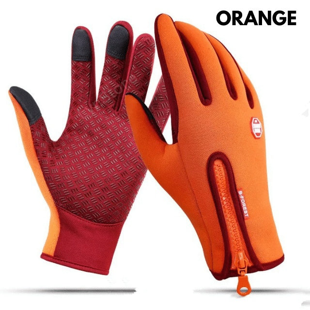 Thermal Sports Gloves – Fleece-Lined, Waterproof & Touch-Enabled
