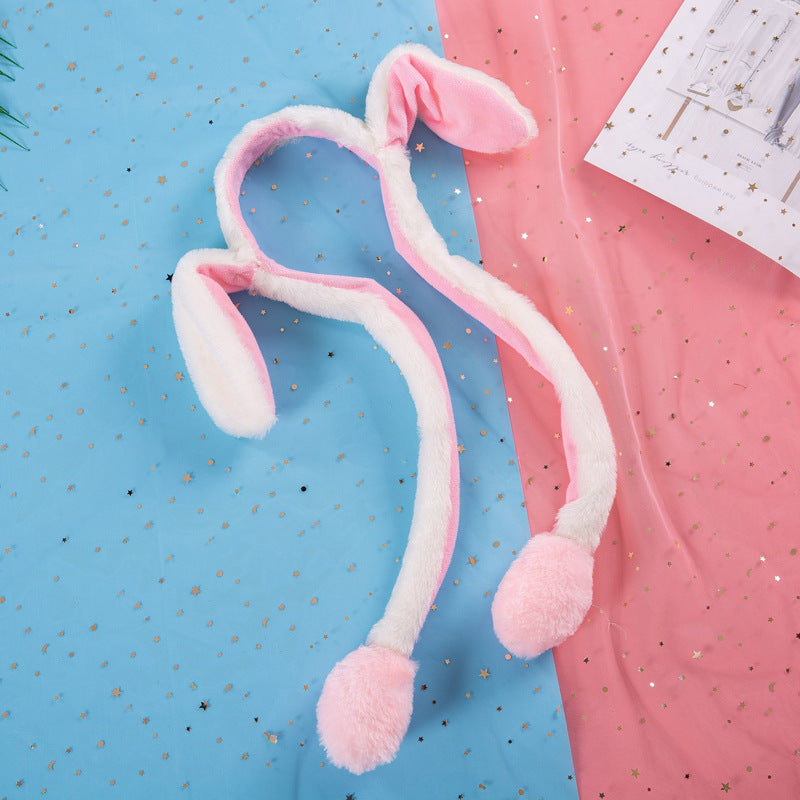 Cute Rabbit Ear Plush Headband – Soft & Adorable Accessory