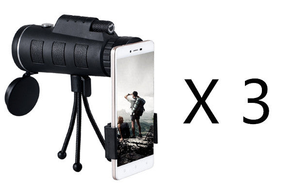 Compact Zoom Scope with Tripod & Compass – Apple Compatible