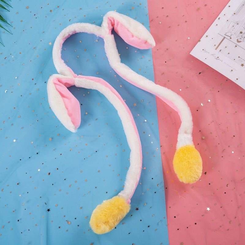 Cute Rabbit Ear Plush Headband – Soft & Adorable Accessory