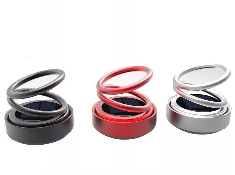 Solar-Powered Rotating Car Air Freshener