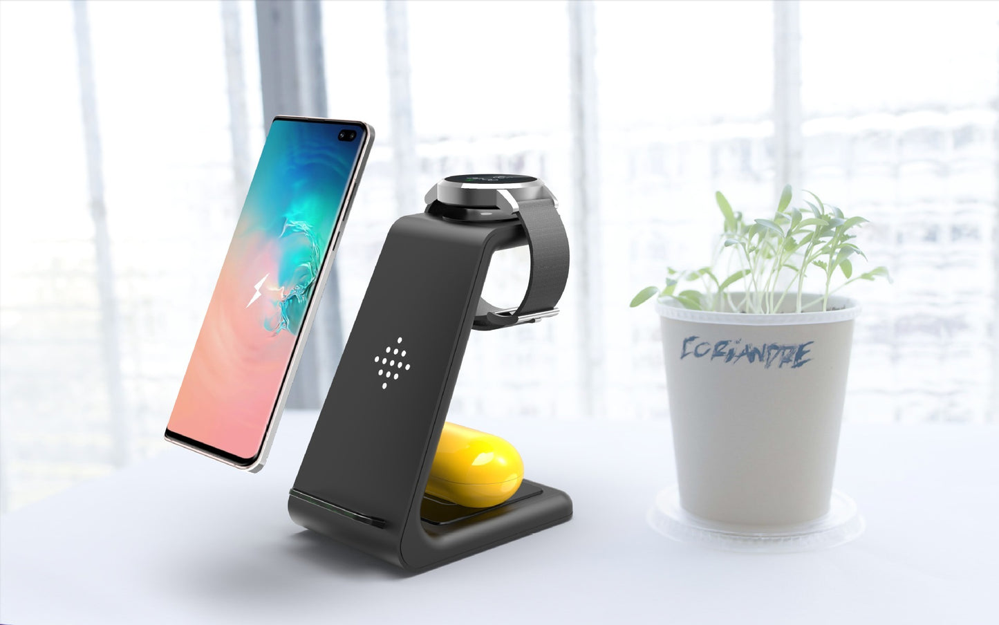 3-in-1 Fast Wireless Charging Station