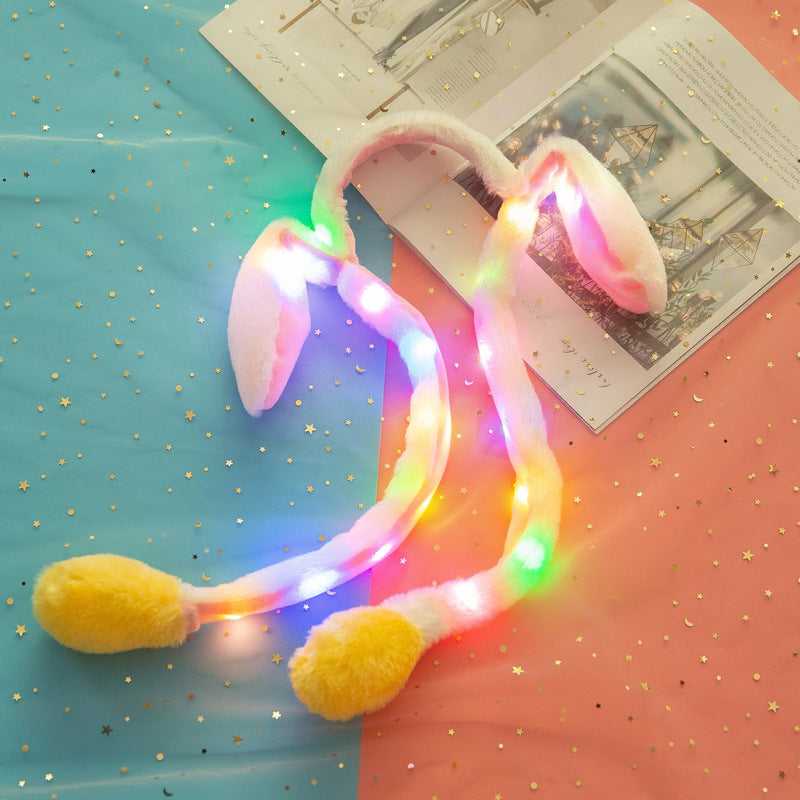Cute Rabbit Ear Plush Headband – Soft & Adorable Accessory