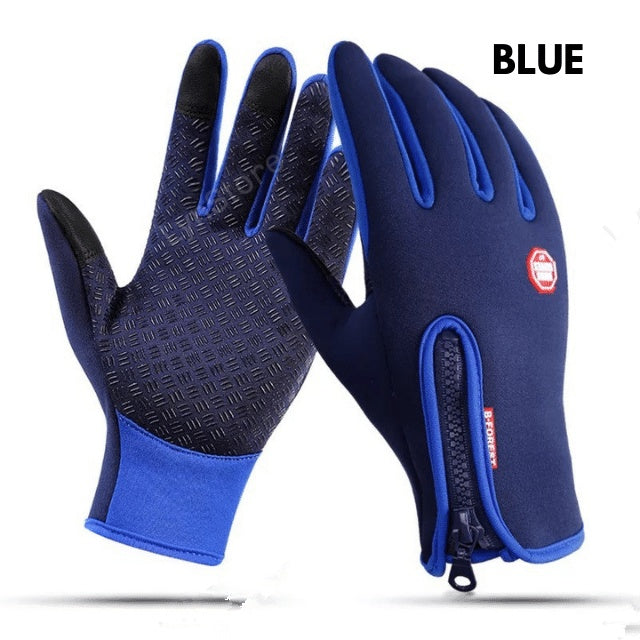 Thermal Sports Gloves – Fleece-Lined, Waterproof & Touch-Enabled