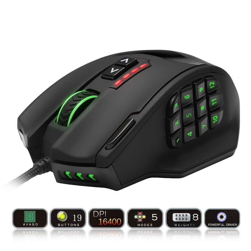 Customizable LED Gaming Mouse