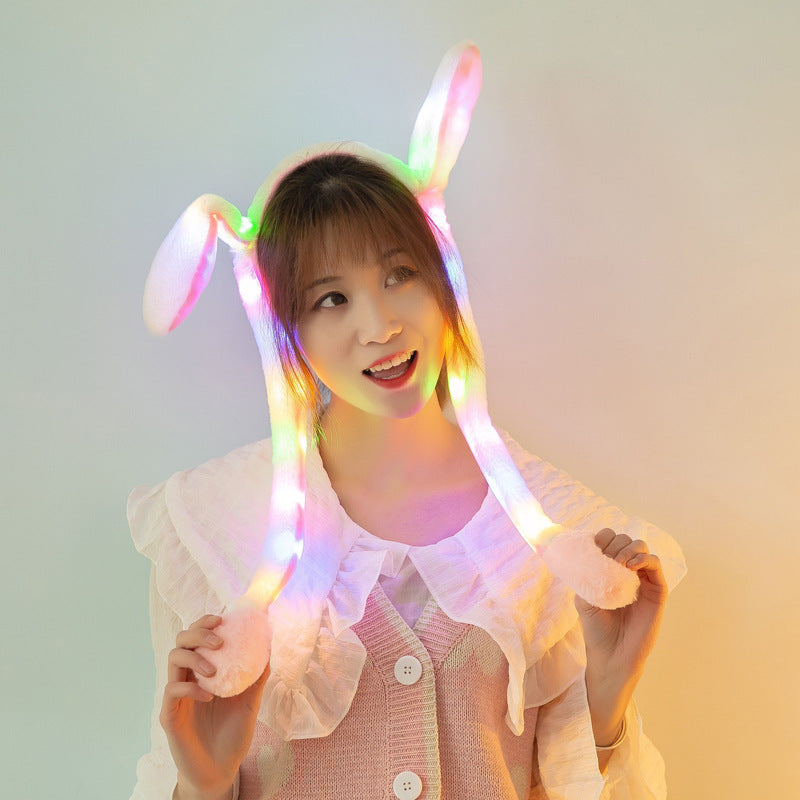 Cute Rabbit Ear Plush Headband – Soft & Adorable Accessory