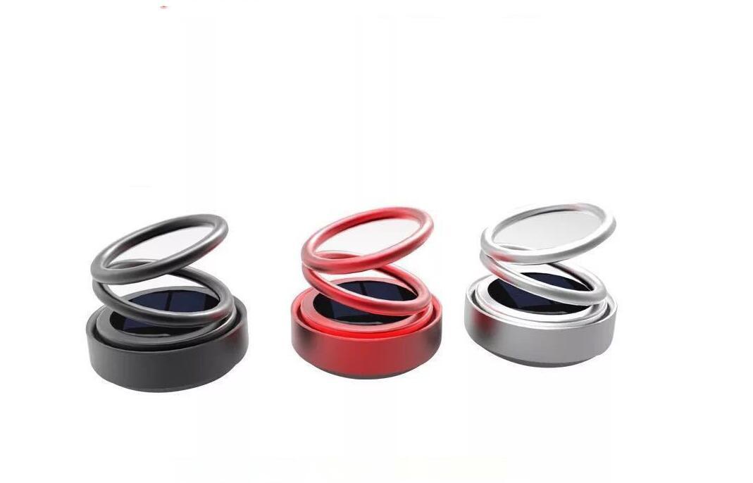 Solar-Powered Rotating Car Air Freshener