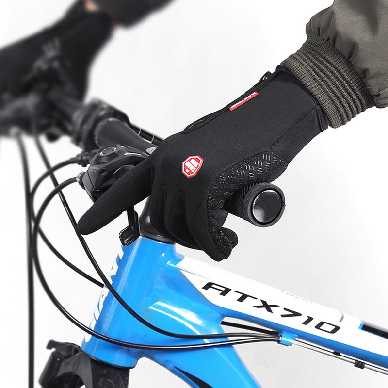 Thermal Sports Gloves – Fleece-Lined, Waterproof & Touch-Enabled