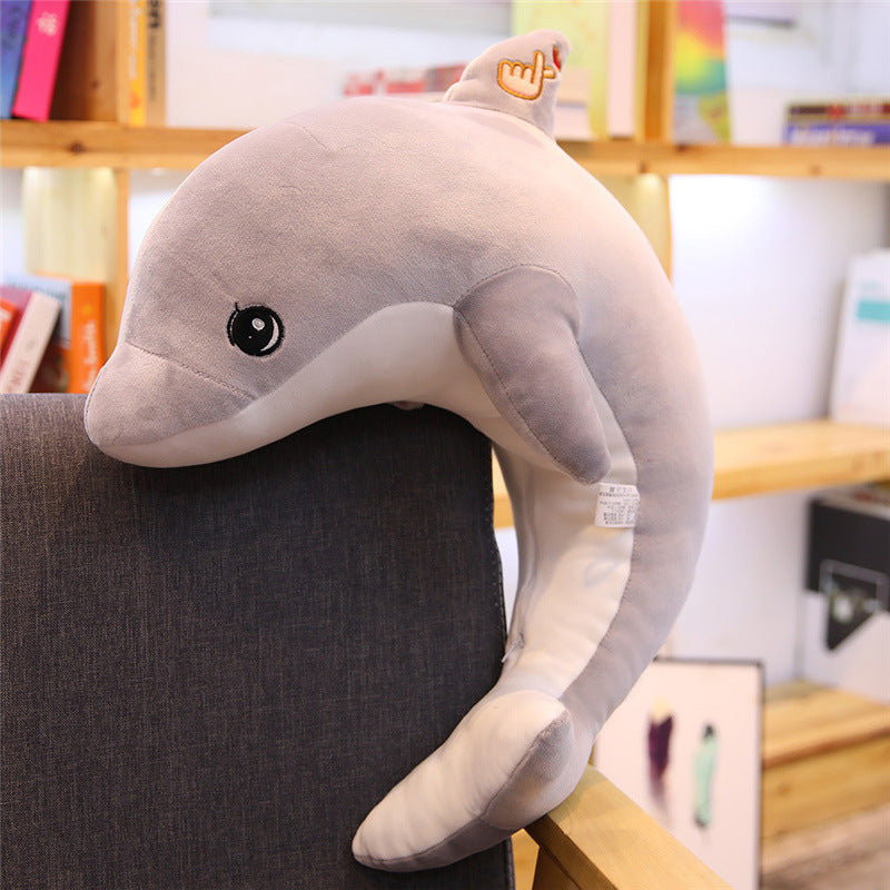 Adorable Dolphin Stuffed Animal – Cozy and Cute