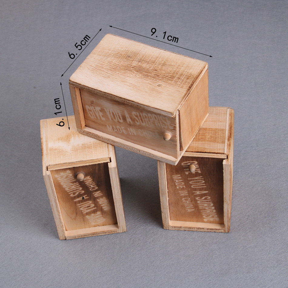 April Fools Wooden Spider Trick Box – Hilarious Gag Gift