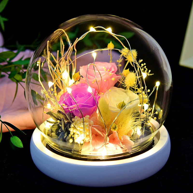 Preserved Flower Rose Gift