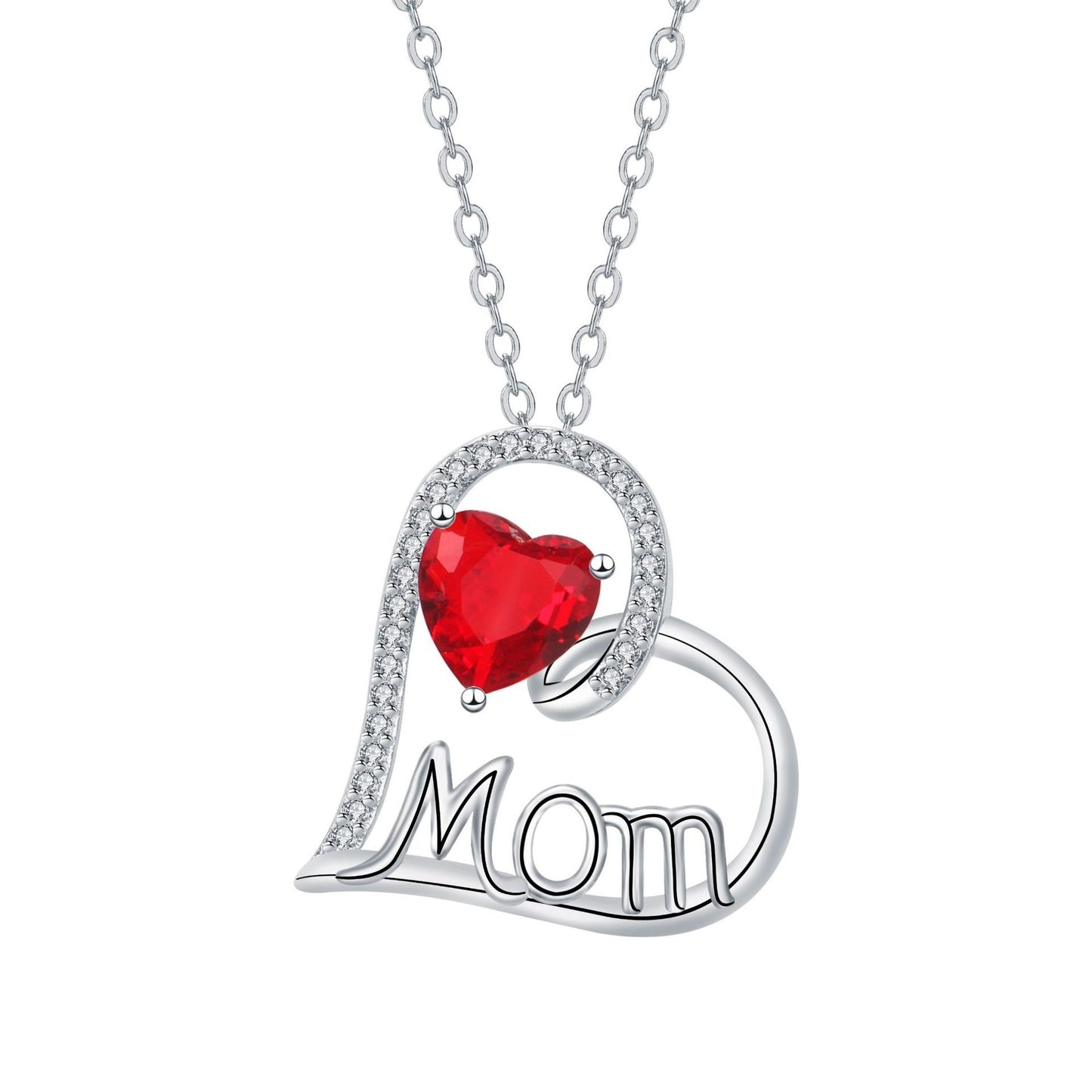 Mother’s Heart Copper Jewelry Necklace