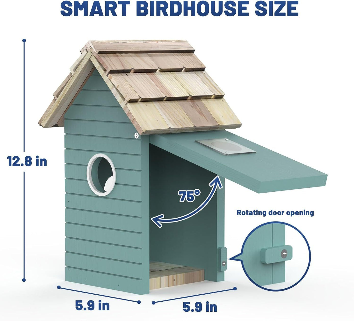 Smart Birdhouse Feeder with Camera
