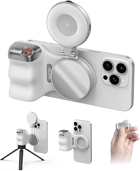 SmartGrip Pro Max – Magnetic Camera Handle & Remote