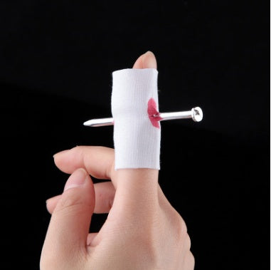 Realistic Nail-in-Finger Prank