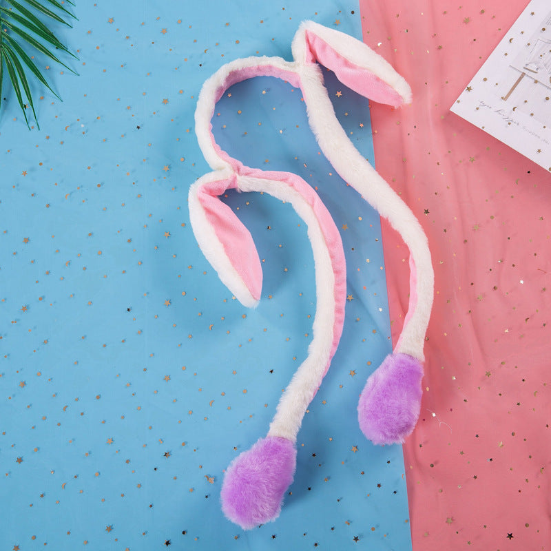 Cute Rabbit Ear Plush Headband – Soft & Adorable Accessory