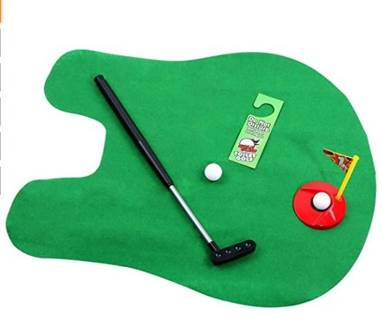 Mini Toilet Golf Set – Fun Leisure Sports Toy