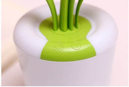 Modern Plant-Shaped LED Desk Lamp
