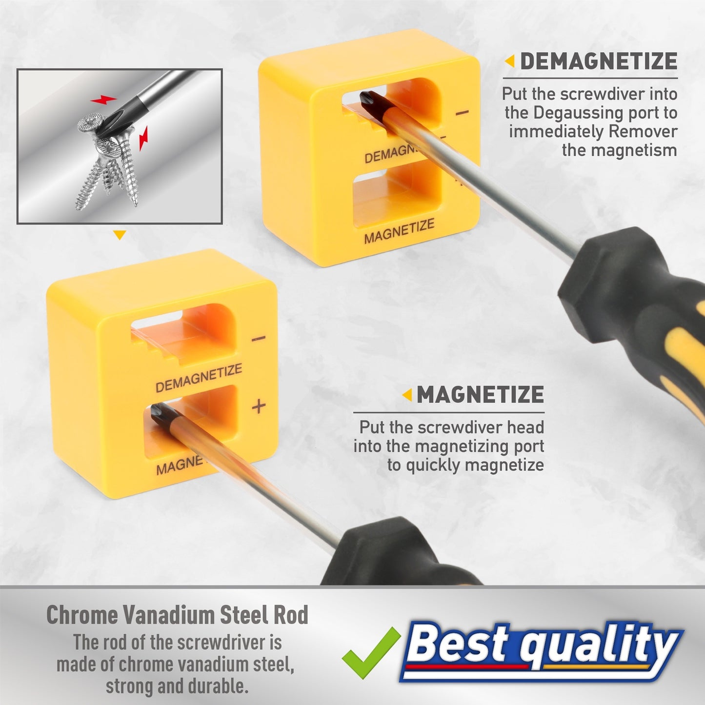 Magnetic Screwdriver Tool Set