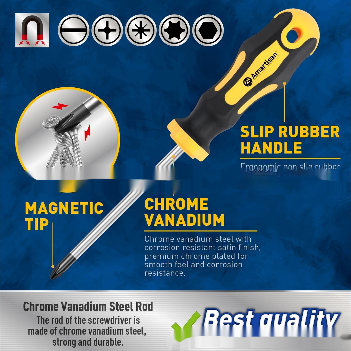 Magnetic Screwdriver Tool Set