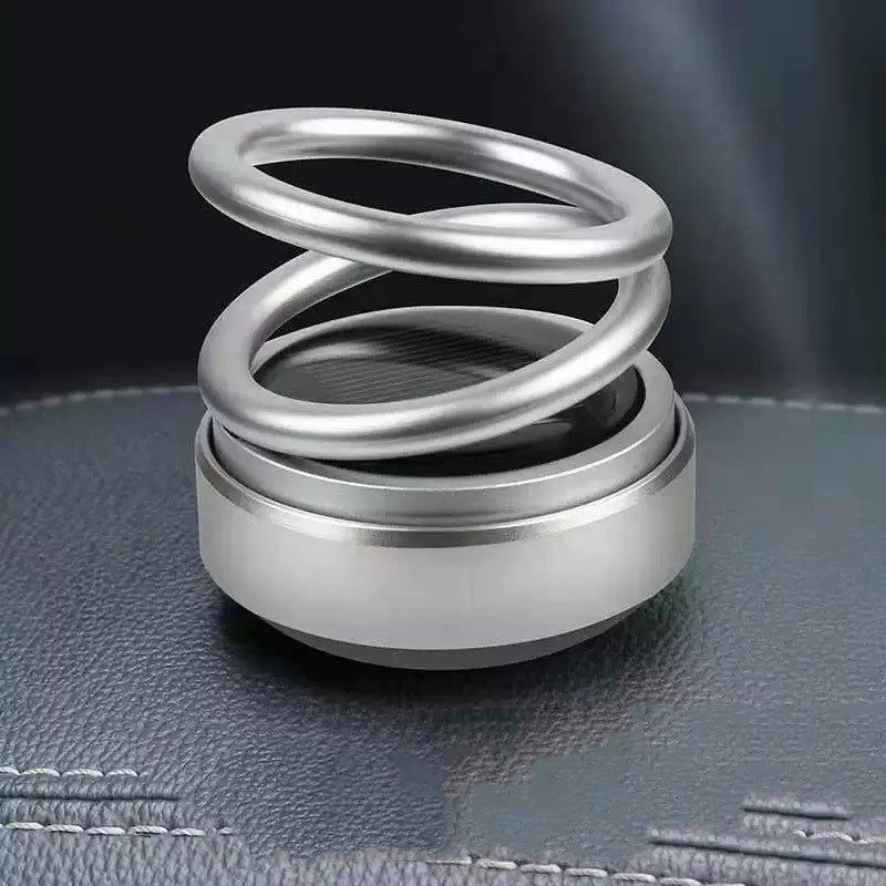 Solar-Powered Rotating Car Air Freshener