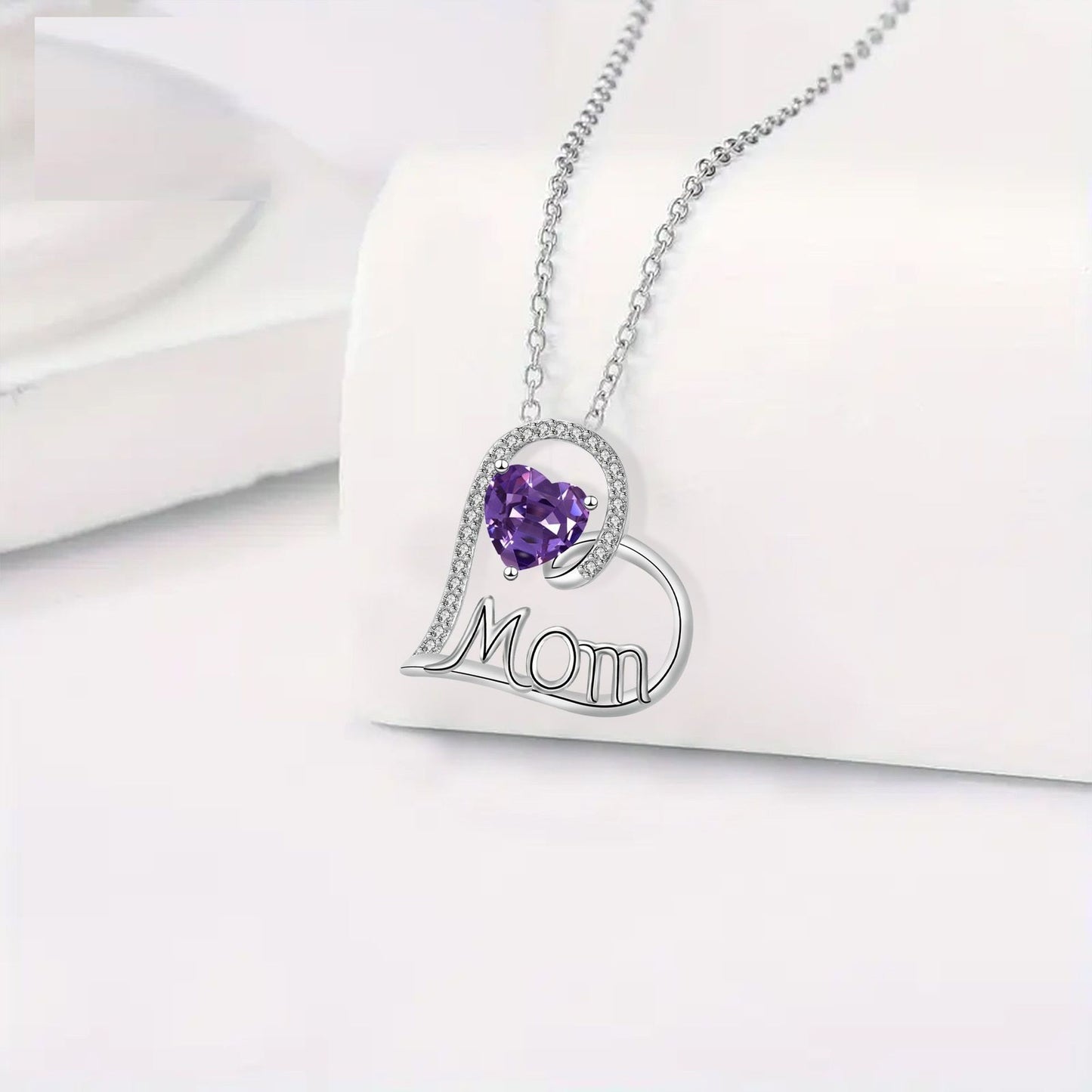 Mother’s Heart Copper Jewelry Necklace
