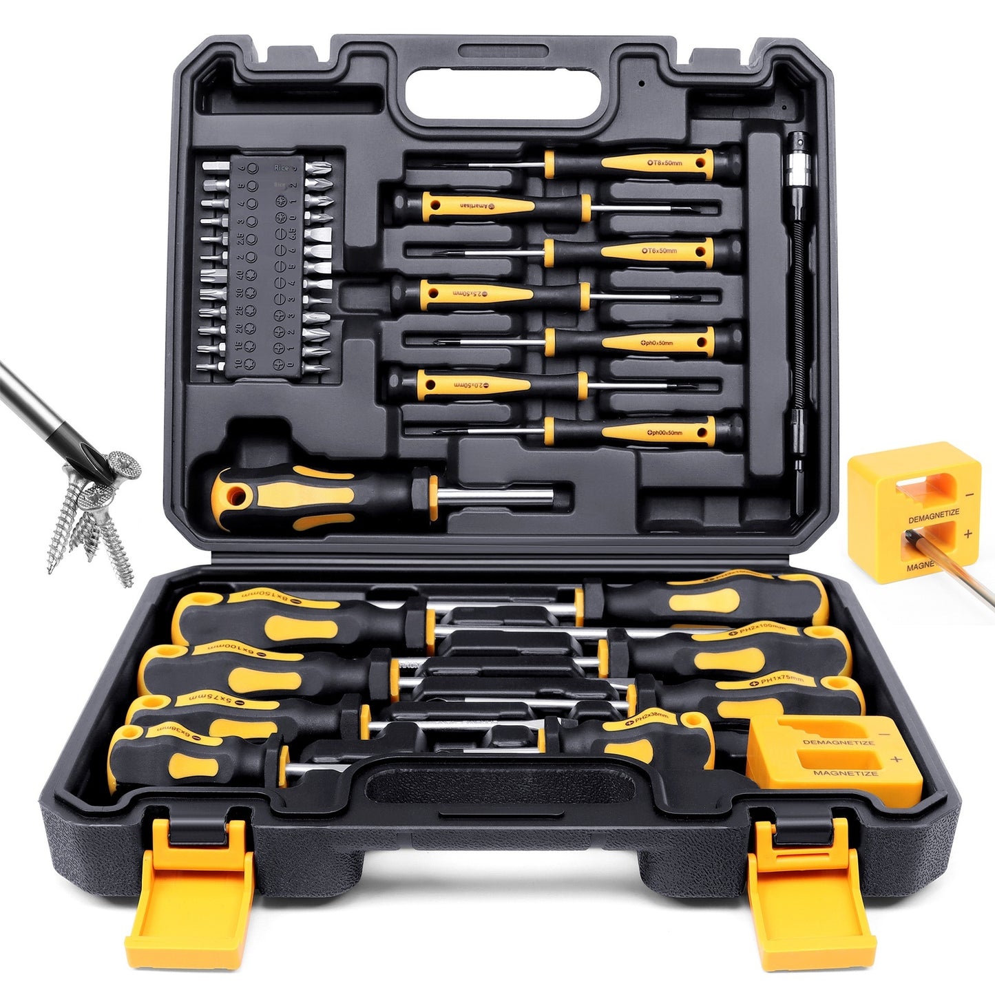 Magnetic Screwdriver Tool Set