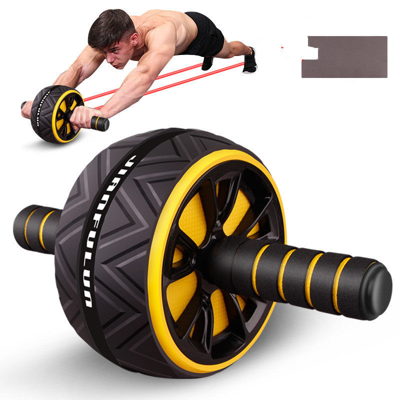 Noiseless Ab Wheel – Strengthen Abs & Burn Fat
