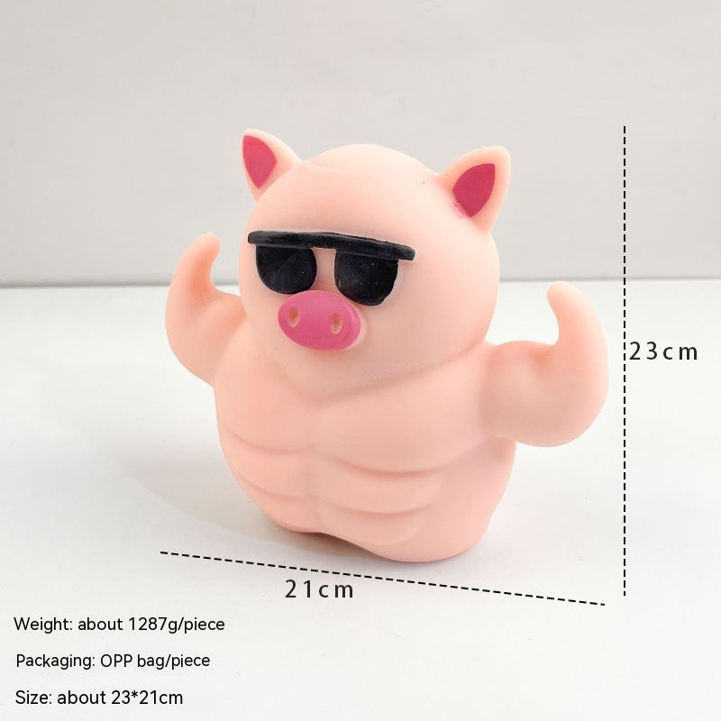 Pig-Shaped Squeeze Stress Relief Toy