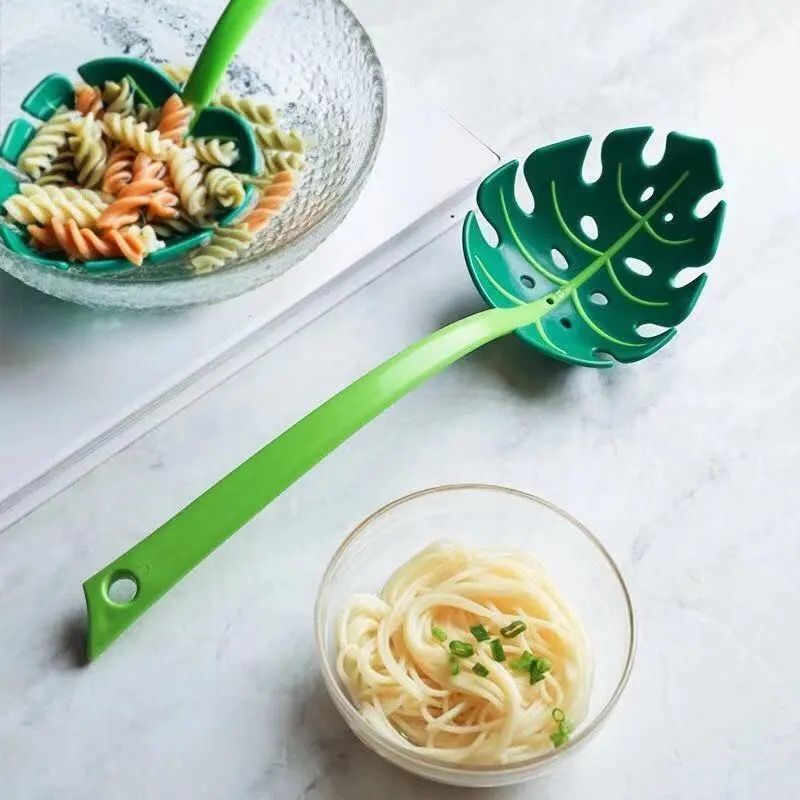 Spaghetti Serving Spoon with Built-In Strainer