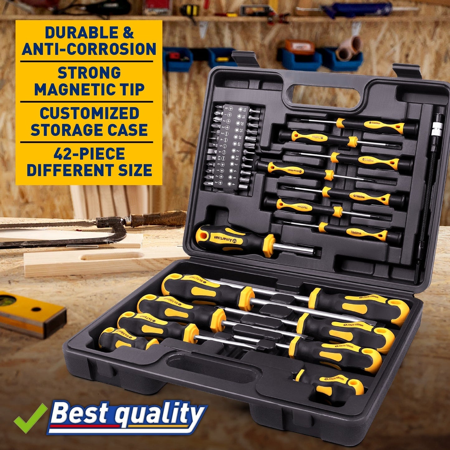 Magnetic Screwdriver Tool Set